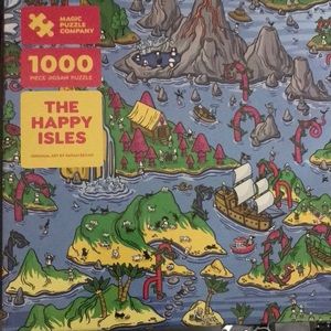 The Happy Isles - jigsaw puzzle with hidden surprise